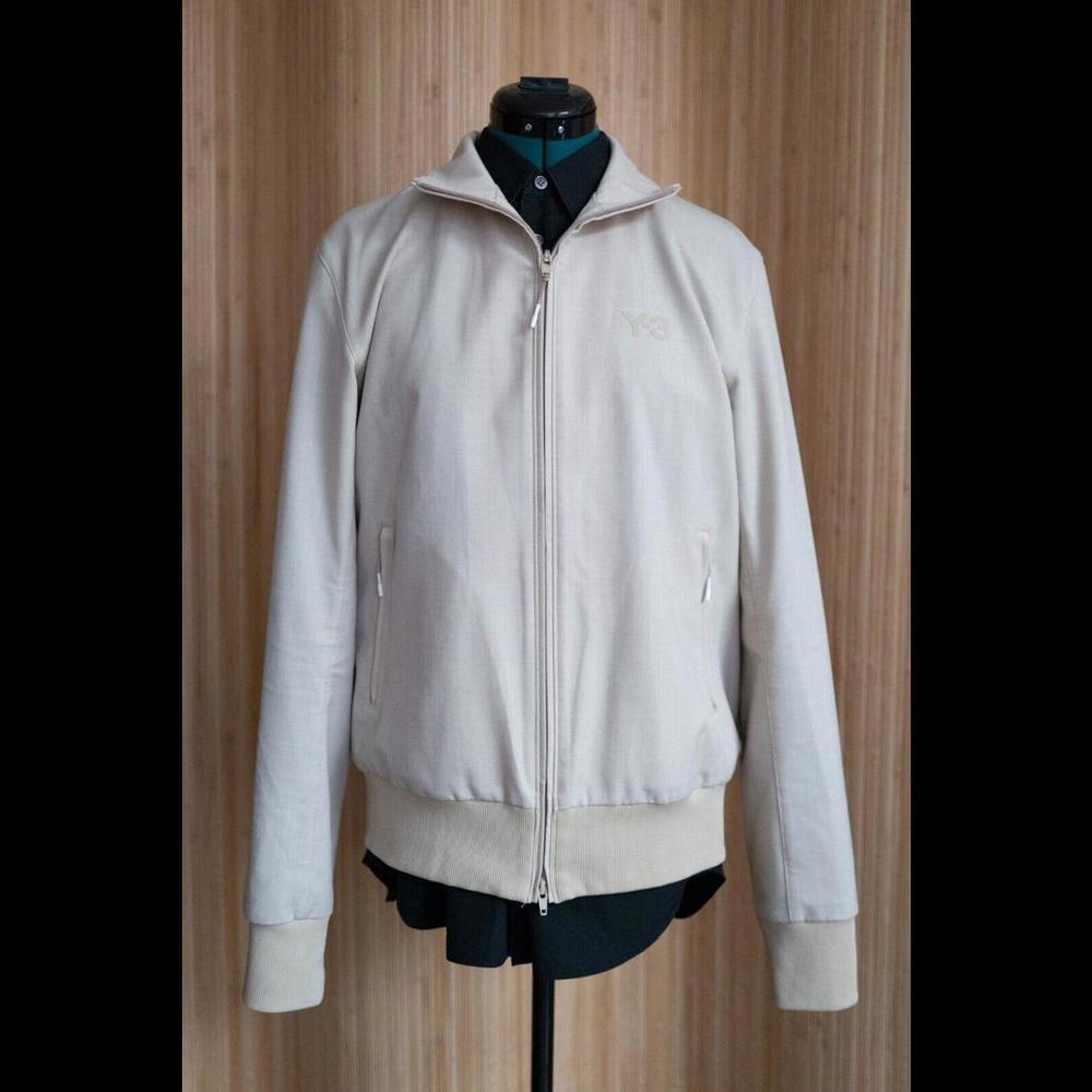 Y-3 Wool Jacket Beige Sz. M